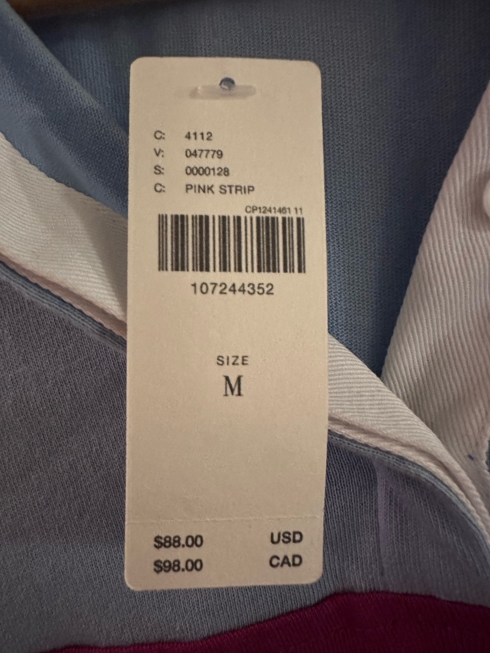 By Anthropologie Striped Rugby Top - Picture 5 of 6